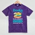 Sarcastic Books Anti Social Introvert Book Conversation Mineral Wash Tshirts Mineral Purple Sarcastic Books Anti Social Introvert Book Conversation Mineral Wash Tshirts Mineral Purple
