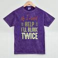 Sarcastic Independent Shopper Introvert Shopping Humor Mineral Wash Tshirts Mineral Purple