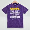 Sarcastic Saying For Overthinkers Introverts Mineral Wash Tshirts Mineral Purple