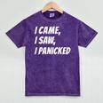 I Came I Saw Joke For Shy Type And Introverts Mineral Wash Tshirts Mineral Purple I Came I Saw Joke For Shy Type And Introverts Mineral Wash Tshirts Mineral Purple