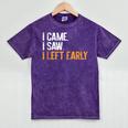 I Came i Saw i Left Early Introvert Mineral Wash Tshirts Mineral Purple I Came i Saw i Left Early Introvert Mineral Wash Tshirts Mineral Purple