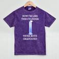 Science Joke Chemistry College High School Graduation Mineral Wash Tshirts Mineral Purple