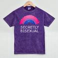 Secretly Bisexual Bi Introvert Bi Pride Antisocial LGBTQ Raglan Baseball Tee Mineral Wash Tshirts Mineral Purple Secretly Bisexual Bi Introvert Bi Pride Antisocial LGBTQ Raglan Baseball Tee Mineral Wash Tshirts Mineral Purple