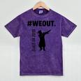 Senior 2019 Grad College High School Graduation Mineral Wash Tshirts Mineral Purple