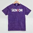 Senior 2019 Graduation Gift For High School T-Shirt Mineral Wash Tshirts Mineral Purple