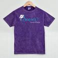 Senior 2019 Shirt Graduation High School College Tee Mineral Wash Tshirts Mineral Purple