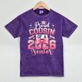 Senior 2026 Class Of 26 Coquette Pink Bow Graduation Cousin Mineral Wash Tshirts Mineral Purple