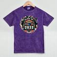 Senior 2032 Class Of 2032 Seniors Graduation 2032 Senior 32 Mineral Wash Tshirts Mineral Purple