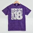Senior Class Of 2018 T Shirt High School Graduation Mineral Wash Tshirts Mineral Purple