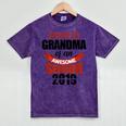 Senior Class Of 2019 Tshirt Graduation Awesome Grandma Mineral Wash Tshirts Mineral Purple