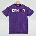 Senior Class Of 2019 Graduation Shirt Graduate Mineral Wash Tshirts Mineral Purple