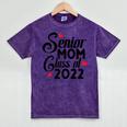 Senior Class Of 2022 School Graduation Mom Mineral Wash Tshirts Mineral Purple