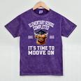 Senior Class Of 2024 Elementary School Graduation Mineral Wash Tshirts Mineral Purple