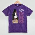 Senior Class Of 2026 Melanin Girl 2026 Graduation Mineral Wash Tshirts Mineral Purple