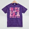 In My Senior Era Class Of 2026 Retro Senior 2026 Graduation Mineral Wash Tshirts Mineral Purple