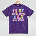 In My Senior Era Mom Class Of 2025 Senior 2025 Graduation Mineral Wash Tshirts Mineral Purple