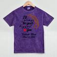 Senior Football Mom Class Of 2026 Graduation Graduate Mineral Wash Tshirts Mineral Purple