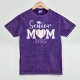 Senior Mom Baseball 2025 Class Of 2025 Graduation Mineral Wash Tshirts Mineral Purple