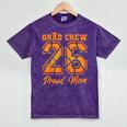 Senior Mom Class Of 2026 Basketball Mom Graduation Mineral Wash Tshirts Mineral Purple
