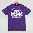 Senior Mom Class Of 2026 Soccer Mom Graduation Premium Tri-Blend Mineral Wash Tshirts Mineral Purple