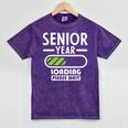 Senior Year Loading Please Wait Graduation Mineral Wash Tshirts Mineral Purple