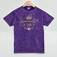 Seniorella 2019 T Shirt Senior Class Of 19 Graduation Girls Mineral Wash Tshirts Mineral Purple