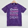 Sexy Freakin' Nurse Nursing T Shirt For RN Graduation Mineral Wash Tshirts Mineral Purple