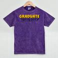 Sign My Shirt Graduate I Sign Sign School Graduation Mineral Wash Tshirts Mineral Purple