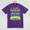 So Long 2nd Grade Here I Come 3rd Grader Graduation Mineral Wash Tshirts Mineral Purple