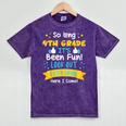 So Long 4th Grade Graduation 2025 School 5th Grade Here Come Mineral Wash Tshirts Mineral Purple