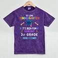 So Long Kindergarten Graduation Look Out 1st Grade 2025 Kids Premium Tri-Blend Mineral Wash Tshirts Mineral Purple