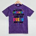 So Long Preschool Pre-K Here I Come Graduation Mineral Wash Tshirts Mineral Purple