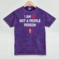 I Am So Not a People Person Antisocial Introvert Mood Mineral Wash Tshirts Mineral Purple I Am So Not a People Person Antisocial Introvert Mood Mineral Wash Tshirts Mineral Purple