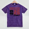 Soccer Senior Night Soccer Senior 2026 Graduation 71 Mineral Wash Tshirts Mineral Purple