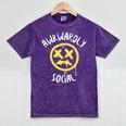 Socially Awkward Introvert Social Anxious Awkwardly Social Mineral Wash Tshirts Mineral Purple Socially Awkward Introvert Social Anxious Awkwardly Social Mineral Wash Tshirts Mineral Purple