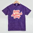 Sorry I'm Awkward Sorry Introvert Humor Mineral Wash Tshirts Mineral Purple