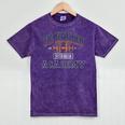 Star Wars TIE Fighter Academy Graduation Mineral Wash Tshirts Mineral Purple
