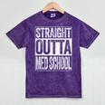 Straight Outta Med School Shirt Medical Graduation Mineral Wash Tshirts Mineral Purple