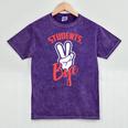 Students Bye Shirt Last Day Of School Graduation 2019 Mineral Wash Tshirts Mineral Purple