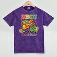 Students Future HBCU Grad History Graduation Mineral Wash Tshirts Mineral Purple