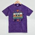 Summer ’95 Retro Cassette Tape Nostalgia Music Lover Premium Tri-Blend Mineral Wash Tshirts Mineral Purple