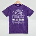 Super Proud Family Of 2026 Graduate Senior Graduation Family Mineral Wash Tshirts Mineral Purple