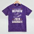 Super Proud Nephew Of A 2019 Graduate Shirt Graduation Mineral Wash Tshirts Mineral Purple