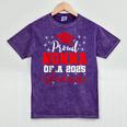Super Proud Nonna Of 2025 Graduate Senior Graduation Family Mineral Wash Tshirts Mineral Purple