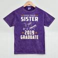 Super Proud Sister Of A 2019 Graduate Shirt Graduation Mineral Wash Tshirts Mineral Purple