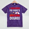 I Survived My Mom's Nursing Degree Graduation Day 2026 Mineral Wash Tshirts Mineral Purple