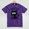 I Survived Nursing School Graduation 2026 Nurse School Grad Mineral Wash Tshirts Mineral Purple
