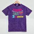 Sweet Happy Last Day Of 3rd Grade Kids Graduation T Mineral Wash Tshirts Mineral Purple