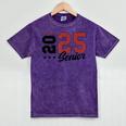 Swimming Senior Night Swimming Senior 2025 Graduation 59 Mineral Wash Tshirts Mineral Purple