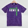 Swimming Senior Night Swim Senior 2026 Graduation 33 Mineral Wash Tshirts Mineral Purple